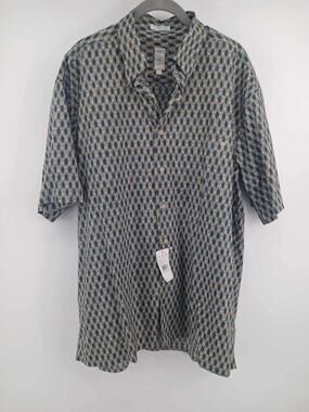 Vintage Burma Bibas, geometric print